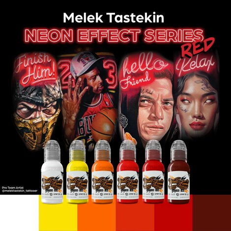 Тату краска Melek Tastekin - Bright Red