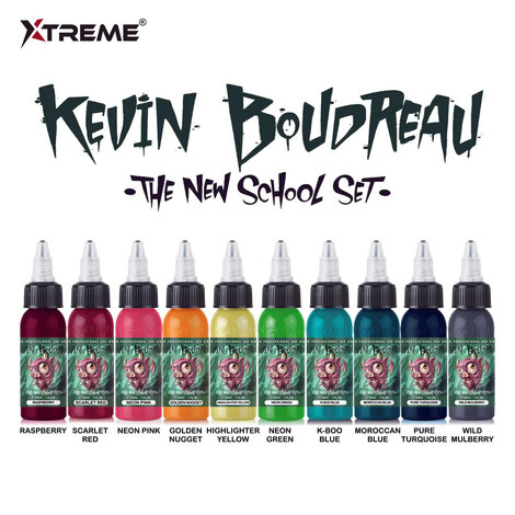 Тату краска Xtreme Raspberry - Kevin Boudreau