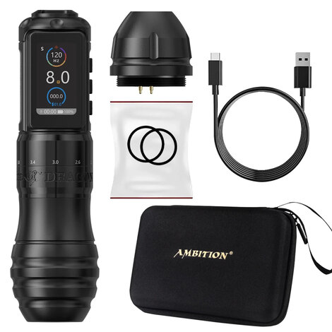 Тату машинка T2 Black (2.2мм - 4.2мм)