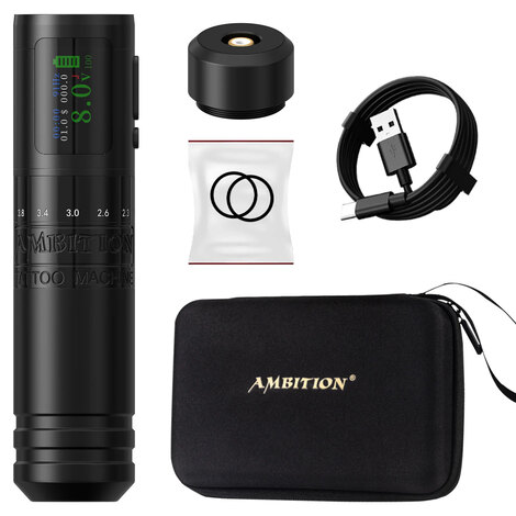 Тату машинка C1 Adjustable Black (2.0мм - 4.2мм)