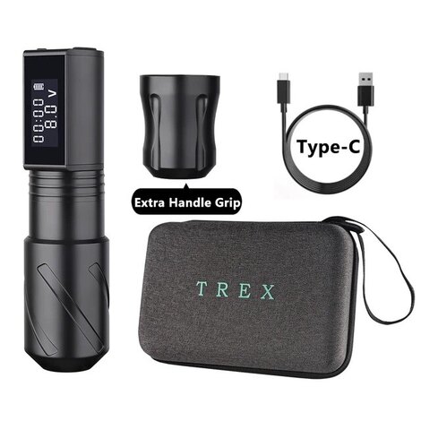 Тату машинка T-REX Storm Black-Red