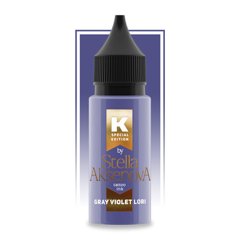 Тату краска Gray Violet Lori от Стеллы Аксеновой