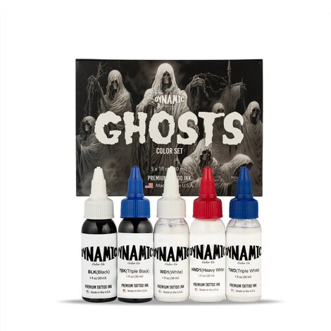 Тату краска Ghosts Color 5 Set