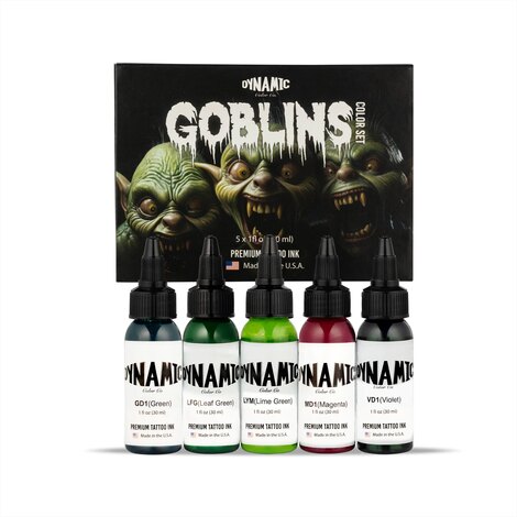 Тату краска Goblins Color 5 Set