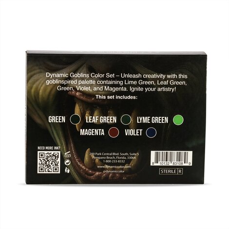 Тату краска Goblins Color 5 Set
