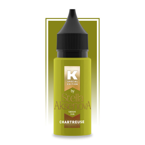 Тату краска Chartreuse от Стеллы Аксеновой