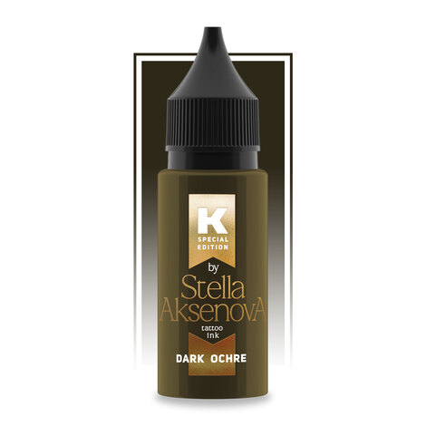 Тату краска Dark Ochre от Стеллы Аксеновой