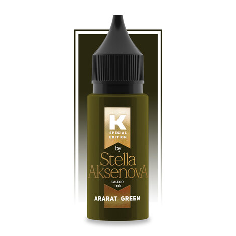 Тату краска Ararat Green от Стеллы Аксеновой