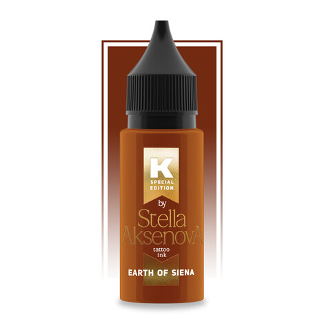 Тату краска Earth of Siena от Стеллы Аксеновой