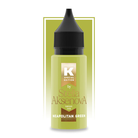 Тату краска Neapolitan Green от Стеллы Аксеновой