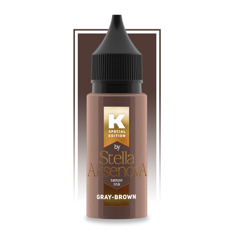 Тату краска Gray-Brown от Стеллы Аксеновой
