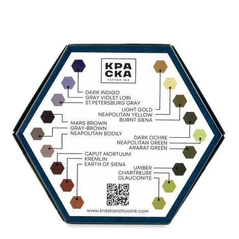 Тату краска Gray-Brown от Стеллы Аксеновой