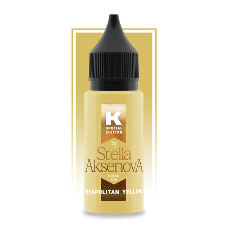 Тату краска Neapolitan Yellow Gold от Стеллы Аксеновой