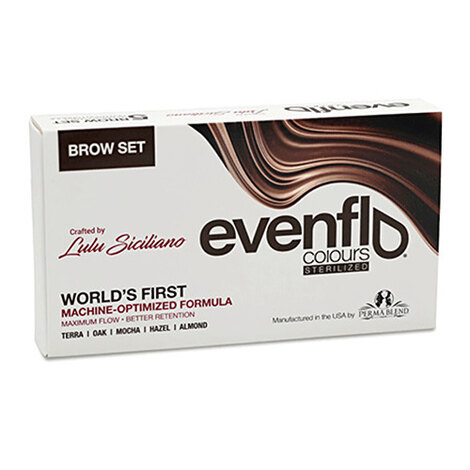 Пигмент для татуажа Even Flo Brow Set