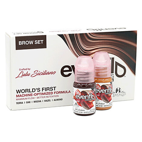 Пигмент для татуажа Even Flo Brow Set