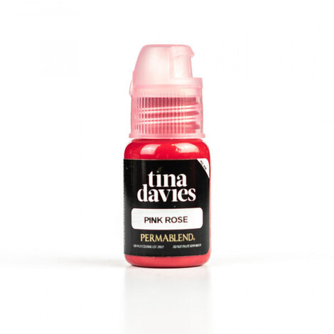 Пигмент для татуажа Tina Davies - Pink Rose + Помада + Карандаш