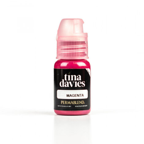 Пигмент для татуажа Tina Davies - Magenta + Помада + Карандаш