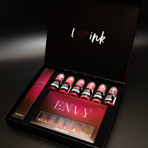 Пигмент для татуажа Tina Davies ENVY Lip Collection Set