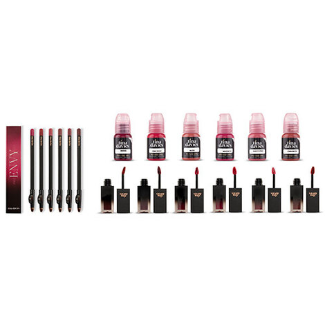 Пигмент для татуажа Tina Davies ENVY Lip Collection Set