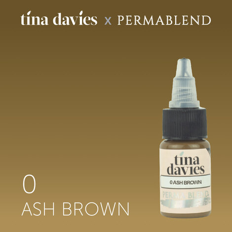 Пигмент для татуажа Tina Davies 'I Love INK' 0 Ash Brown
