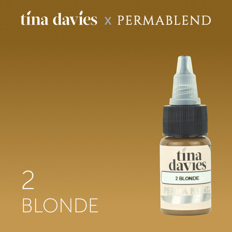 Пигмент для татуажа Tina Davies 'I Love INK' 2 Blonde