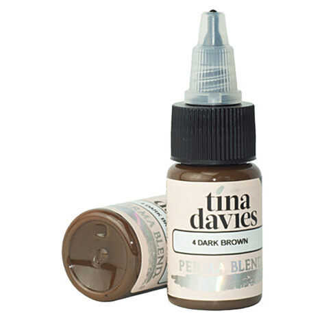 Пигмент для татуажа Tina Davies 'I Love INK' 4 Dark Brown