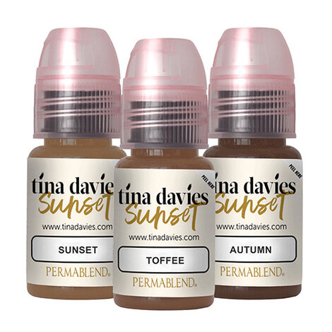 Пигмент для татуажа Tina Davies Sunset Collection Set