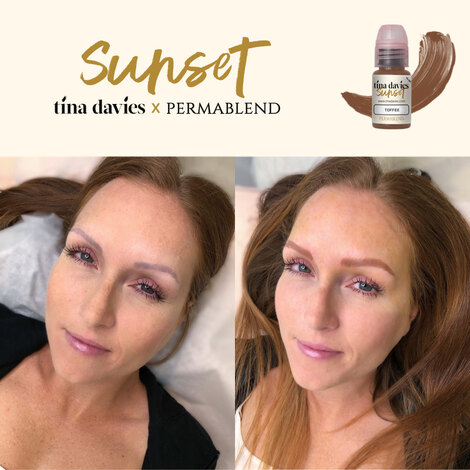 Пигмент для татуажа Tina Davies Sunset Collection Set