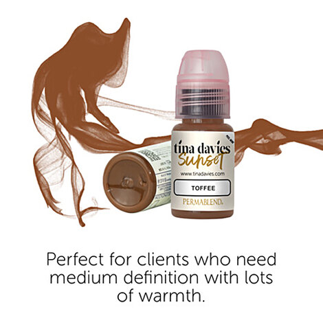 Пигмент для татуажа Tina Davis Toffee