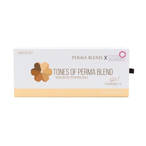 Пигмент для татуажа TONES OF PERMA BLEND - FITZPATRICK 1-2 SET 1