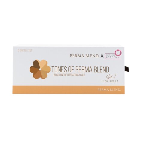 Пигмент для татуажа TONES OF PERMA BLEND - FITZPATRICK 3-4 SET 2
