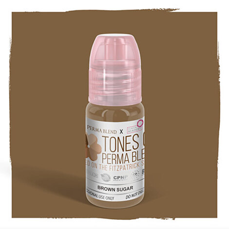 Пигмент для татуажа TONES OF PERMA BLEND - FITZPATRICK 3-4 SET 2
