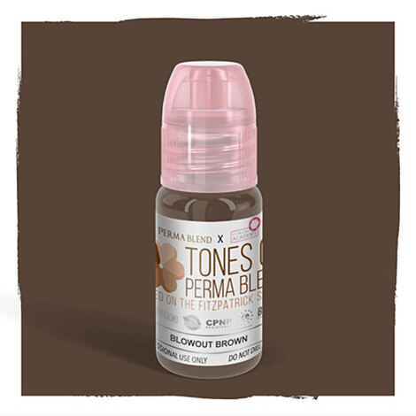 Пигмент для татуажа TONES OF PERMA BLEND - FITZPATRICK 3-4 SET 2