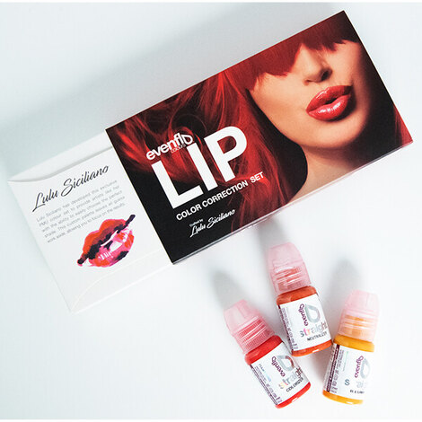 Пигмент для татуажа EvenFlo Lip Corrector Set