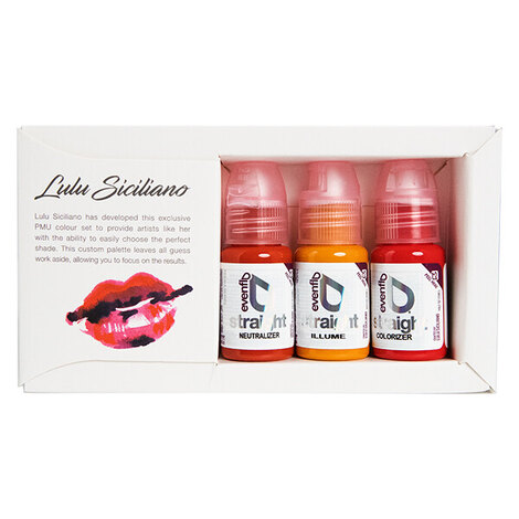 Пигмент для татуажа EvenFlo Lip Corrector Set