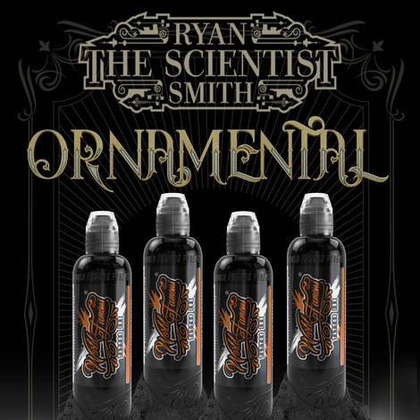 Тату краска RYAN SMITH - ORNAMENTAL SET - ULTRA LIGHT