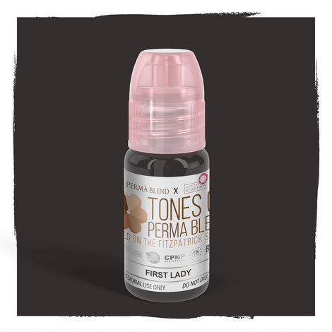 Пигмент для татуажа TONES OF PERMA BLEND - FITZPATRICK 5-6 SET 3
