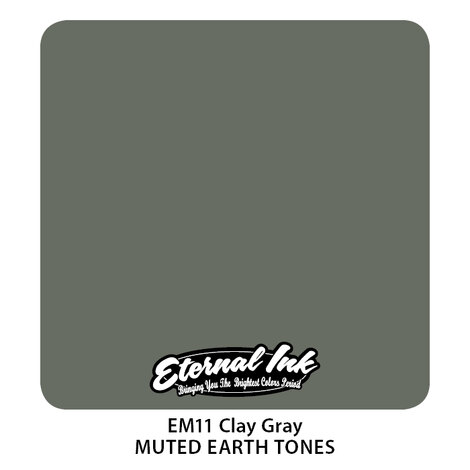 Тату краска Muted Earth Tones - Clay Gray