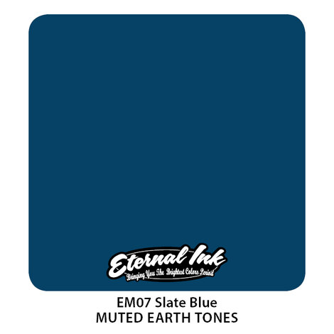 Тату краска Muted Earth Tones - Slate Blue