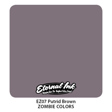 Тату краска Zombie Colors - Putrid Brown
