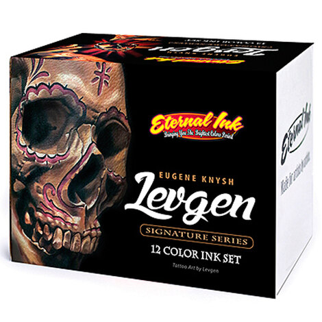 Тату краска Levgen Signature Series 12 Colors Set