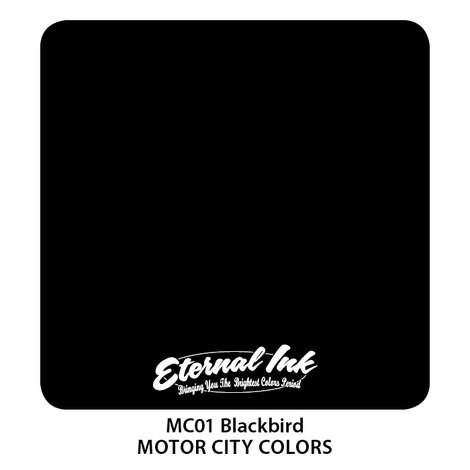 Тату краска Blackbird