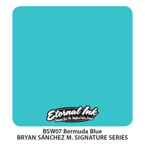 Тату краска Bermuda Blue Watercolor