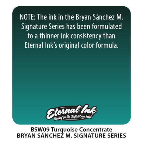 Тату краска Turquoise Concentrate Watercolor